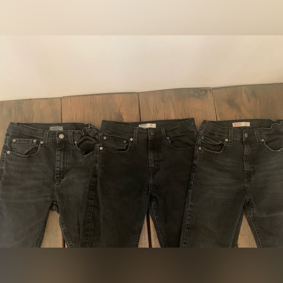 Boys size 16 skinny Levi stratus pants - Picture 2 of 13